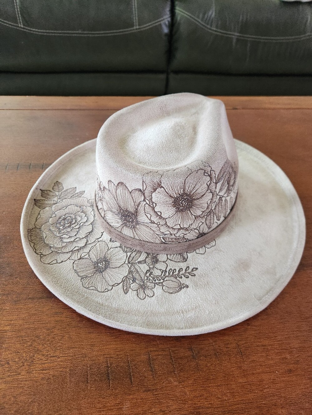 Hippie Ranch Creations Custom Hand Drawn Hat